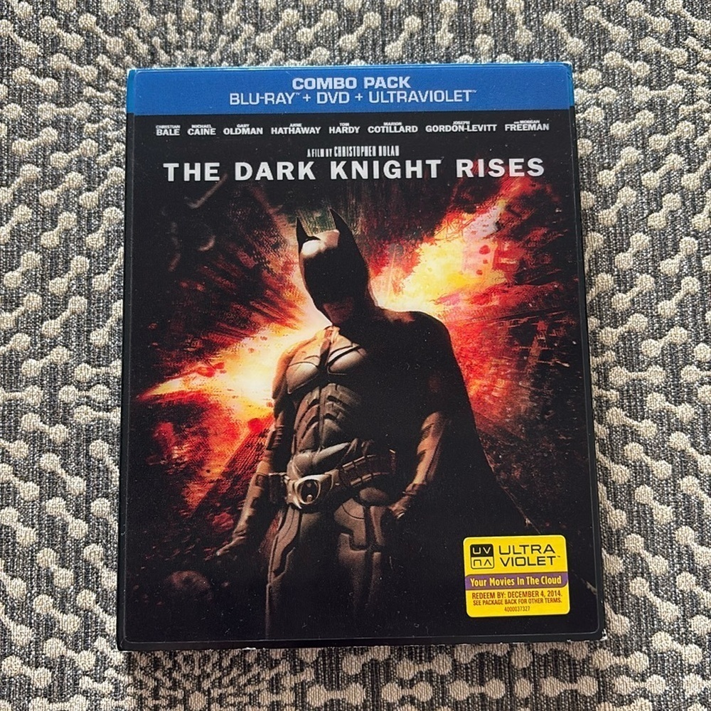 The Dark Knight Rises Blu-ray and DVD with Special Features